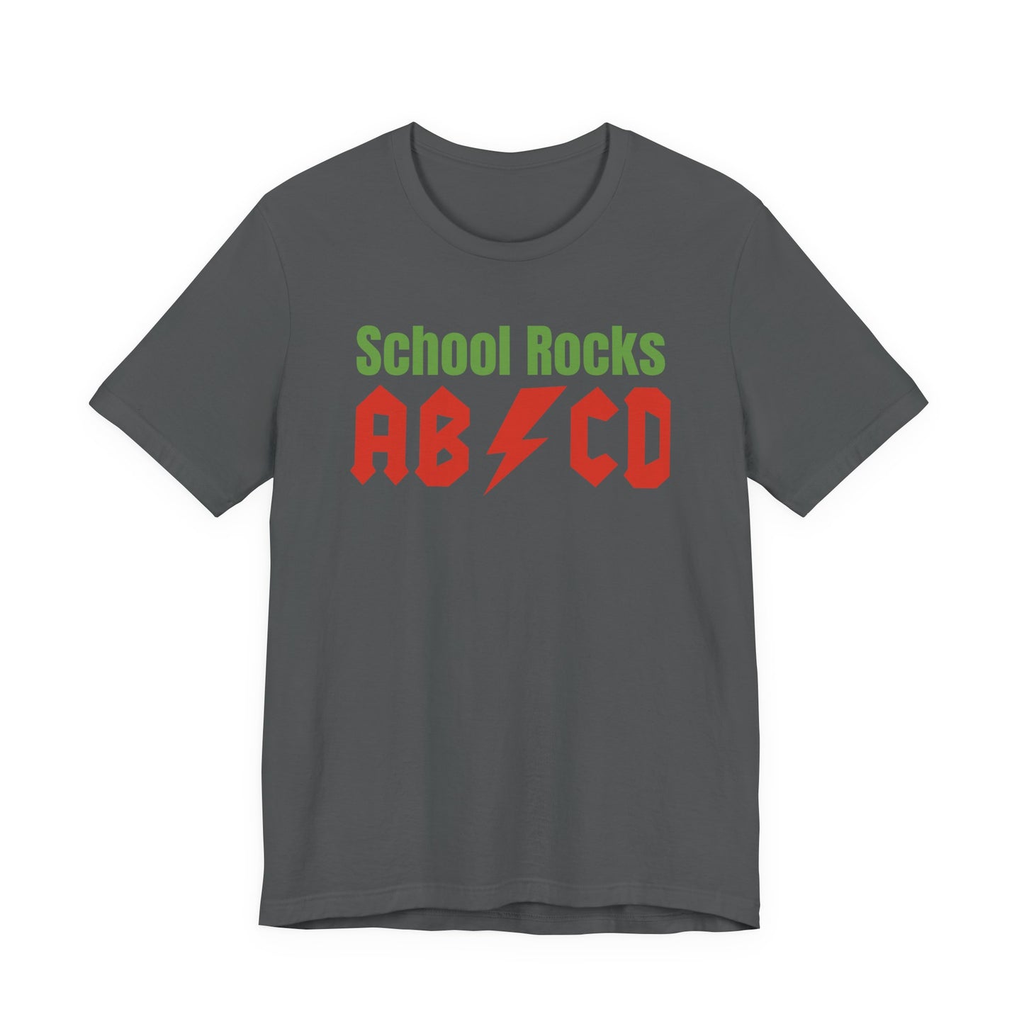 School Rocks Unisex Tee - Fun Graphic Shirt for Students, Back to School, Teacher Gift, Casual Wear, Youth Fashion