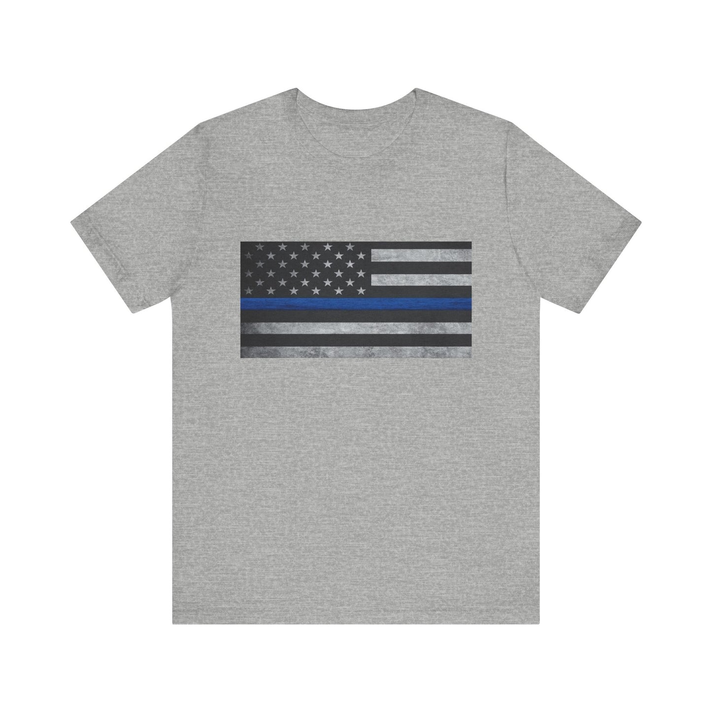 Blue Flag Protect Police T-Shirt, Thin Blue Line Shirt, Law Enforcement Gift, Police Support Tee, Back the Blue Shirt
