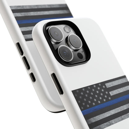 Phone Case - Support Police Flag Tough Case for Patriotic Americans