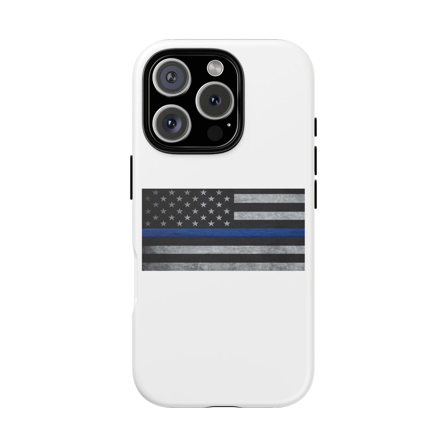 Phone Case - Support Police Flag Tough Case for Patriotic Americans