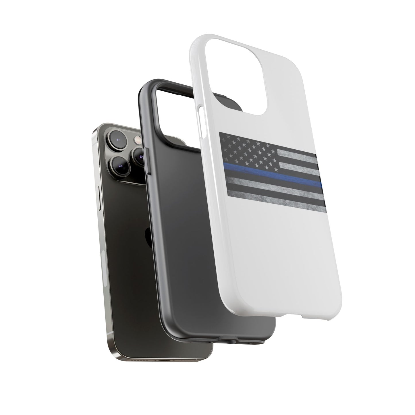 Phone Case - Support Police Flag Tough Case for Patriotic Americans