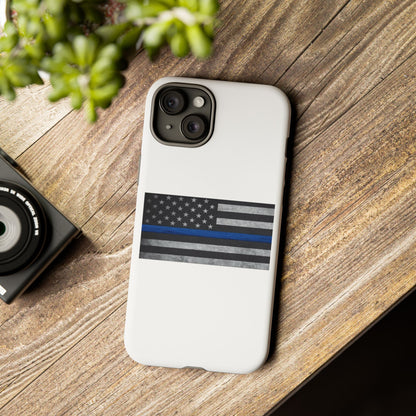 Phone Case - Support Police Flag Tough Case for Patriotic Americans