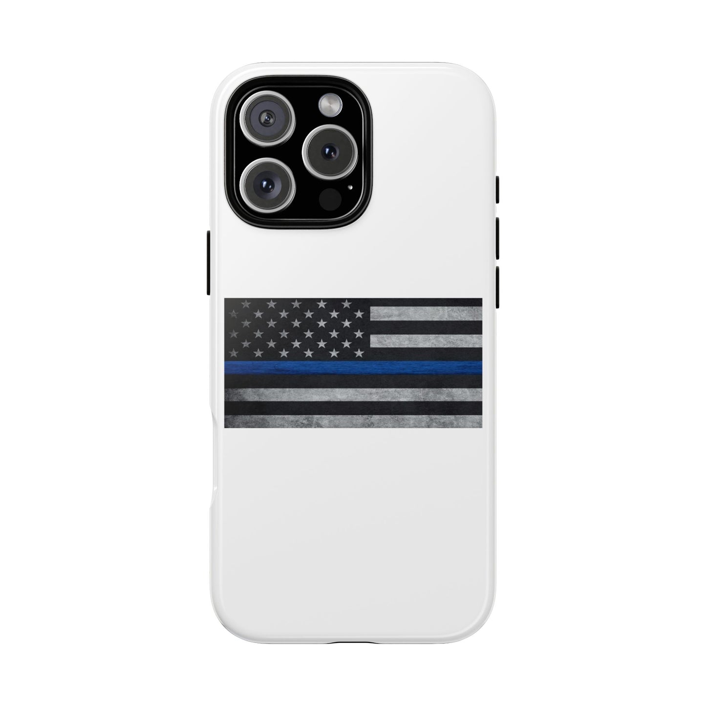 Phone Case - Support Police Flag Tough Case for Patriotic Americans