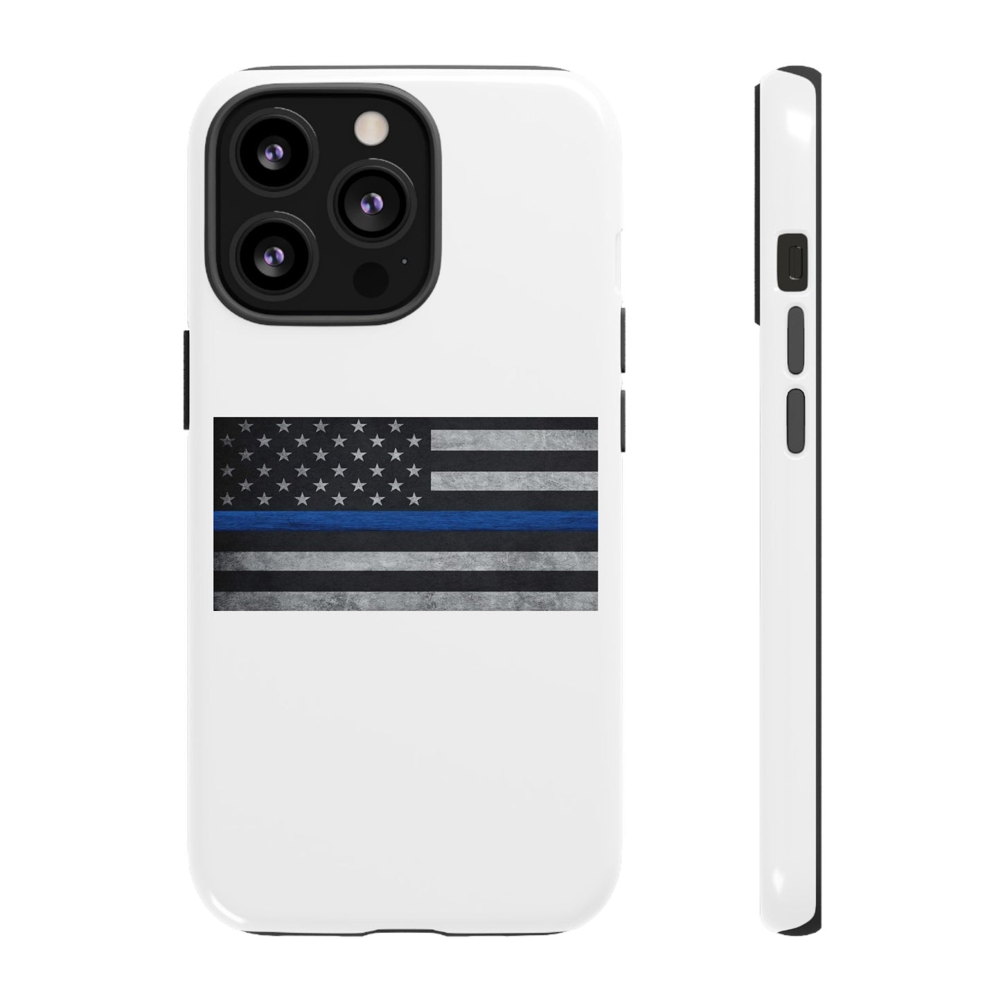 Phone Case - Support Police Flag Tough Case for Patriotic Americans