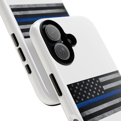 Phone Case - Support Police Flag Tough Case for Patriotic Americans