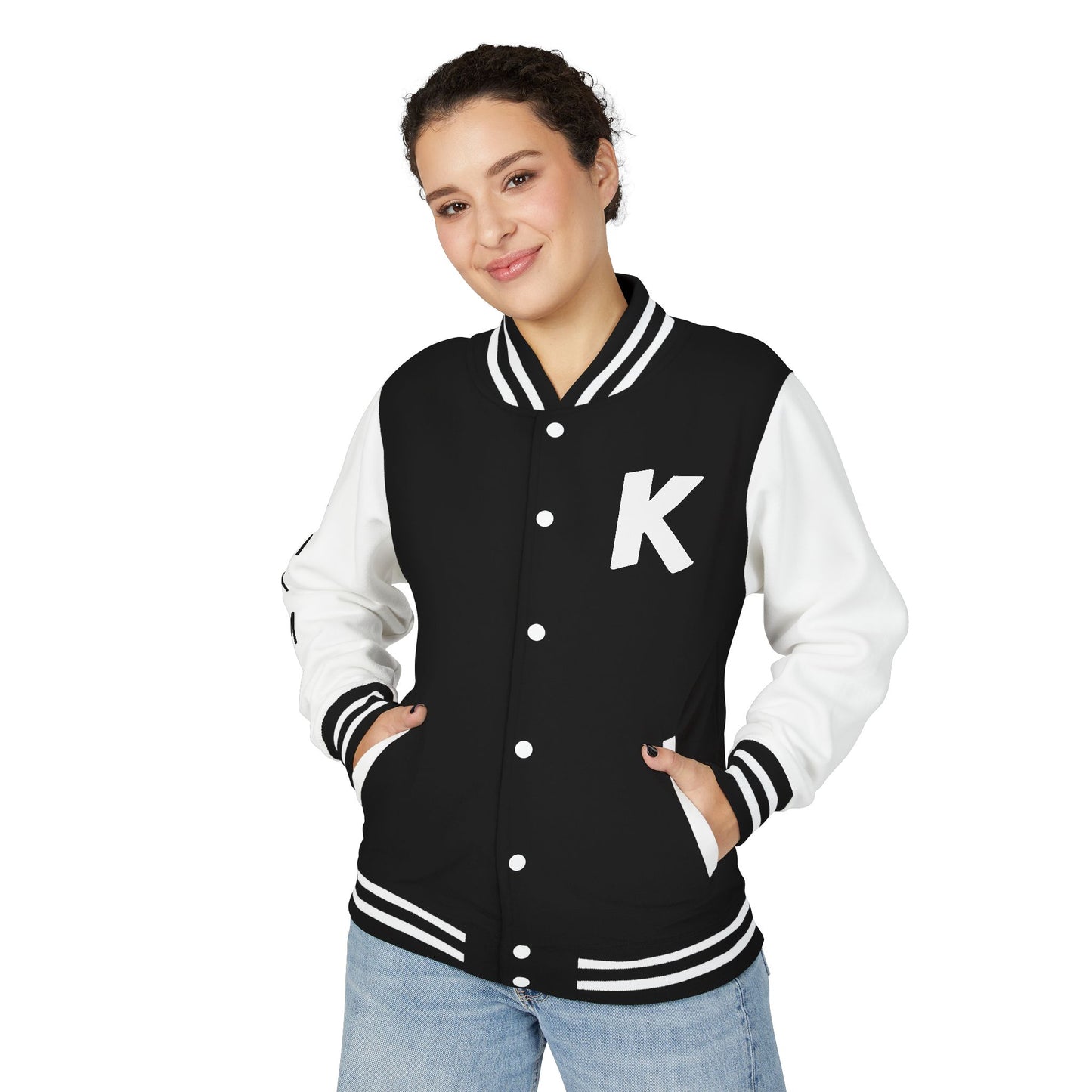 Unisex Heavyweight Letterman Jacket - Stylish Varsity Jacket, Casual Wear, Gifts for Students, Athletes, Team Spirit Apparel