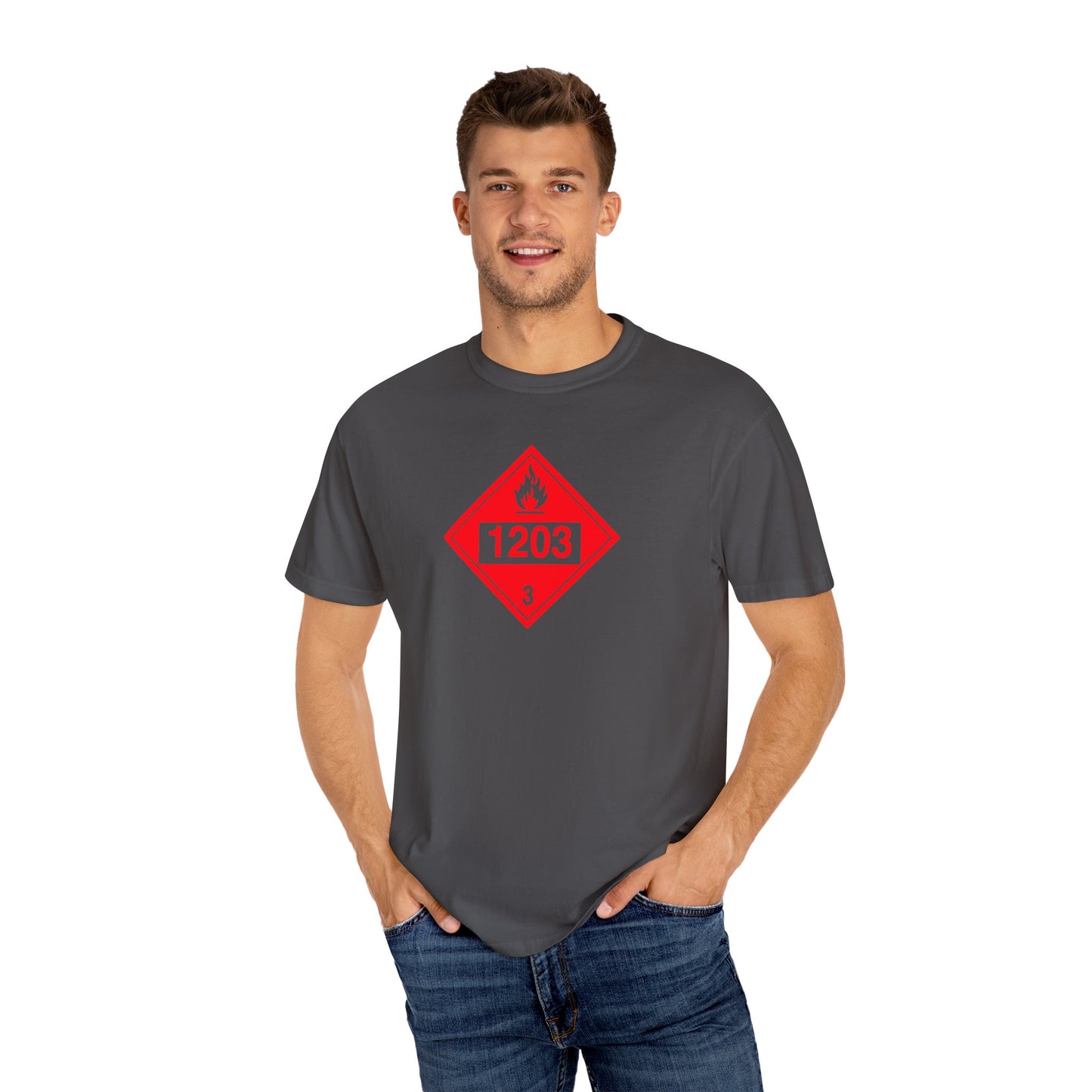 Gasoline Placard Unisex T-shirt