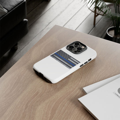 Phone Case - Support Police Flag Tough Case for Patriotic Americans