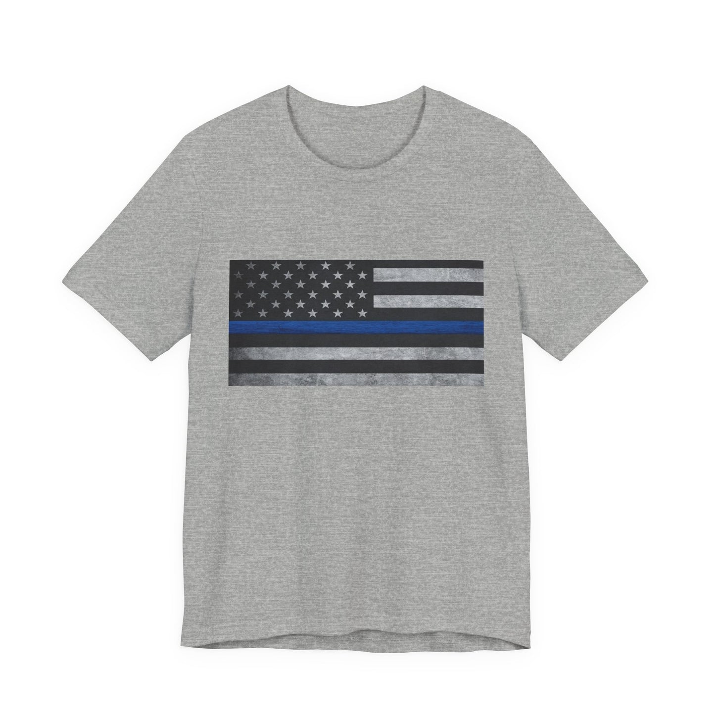 Blue Flag Protect Police T-Shirt, Thin Blue Line Shirt, Law Enforcement Gift, Police Support Tee, Back the Blue Shirt