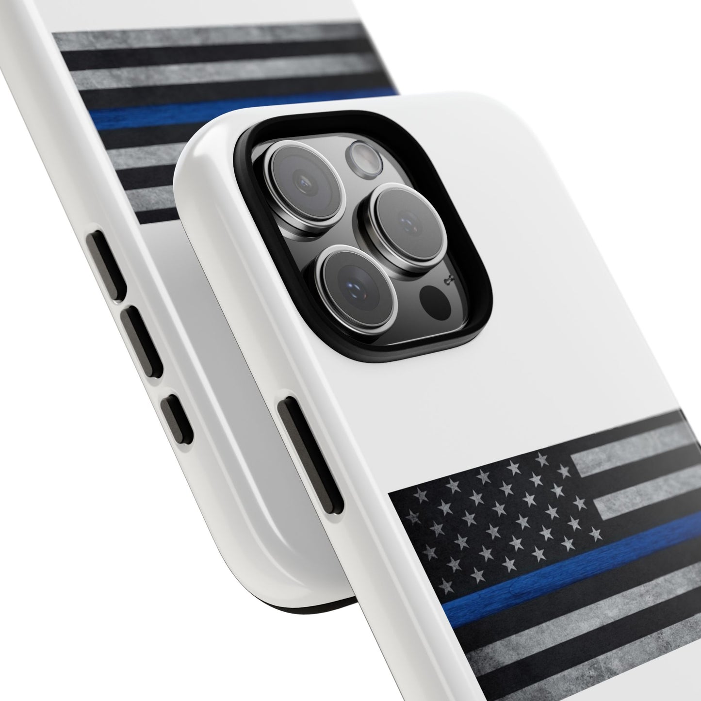 Phone Case - Support Police Flag Tough Case for Patriotic Americans