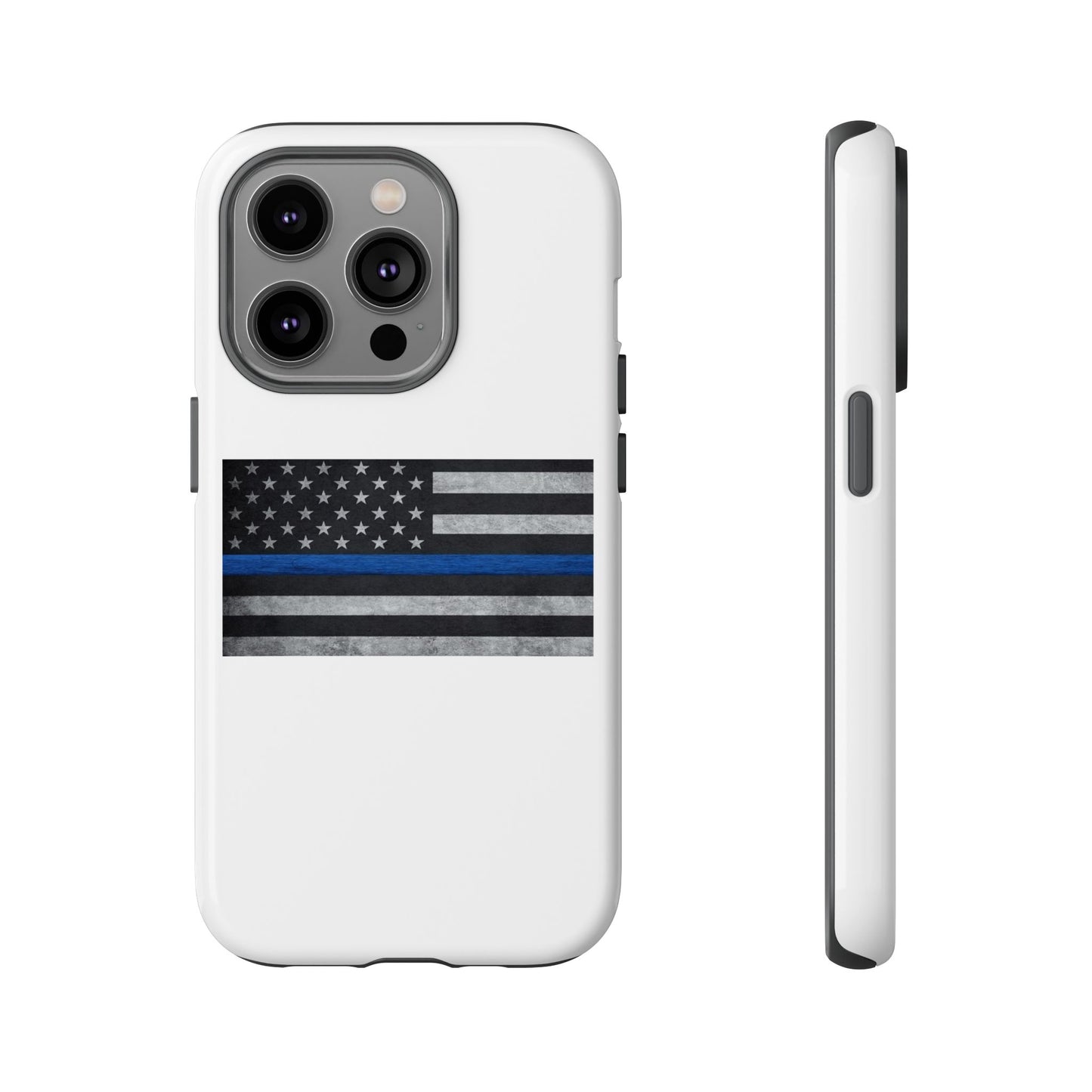 Phone Case - Support Police Flag Tough Case for Patriotic Americans