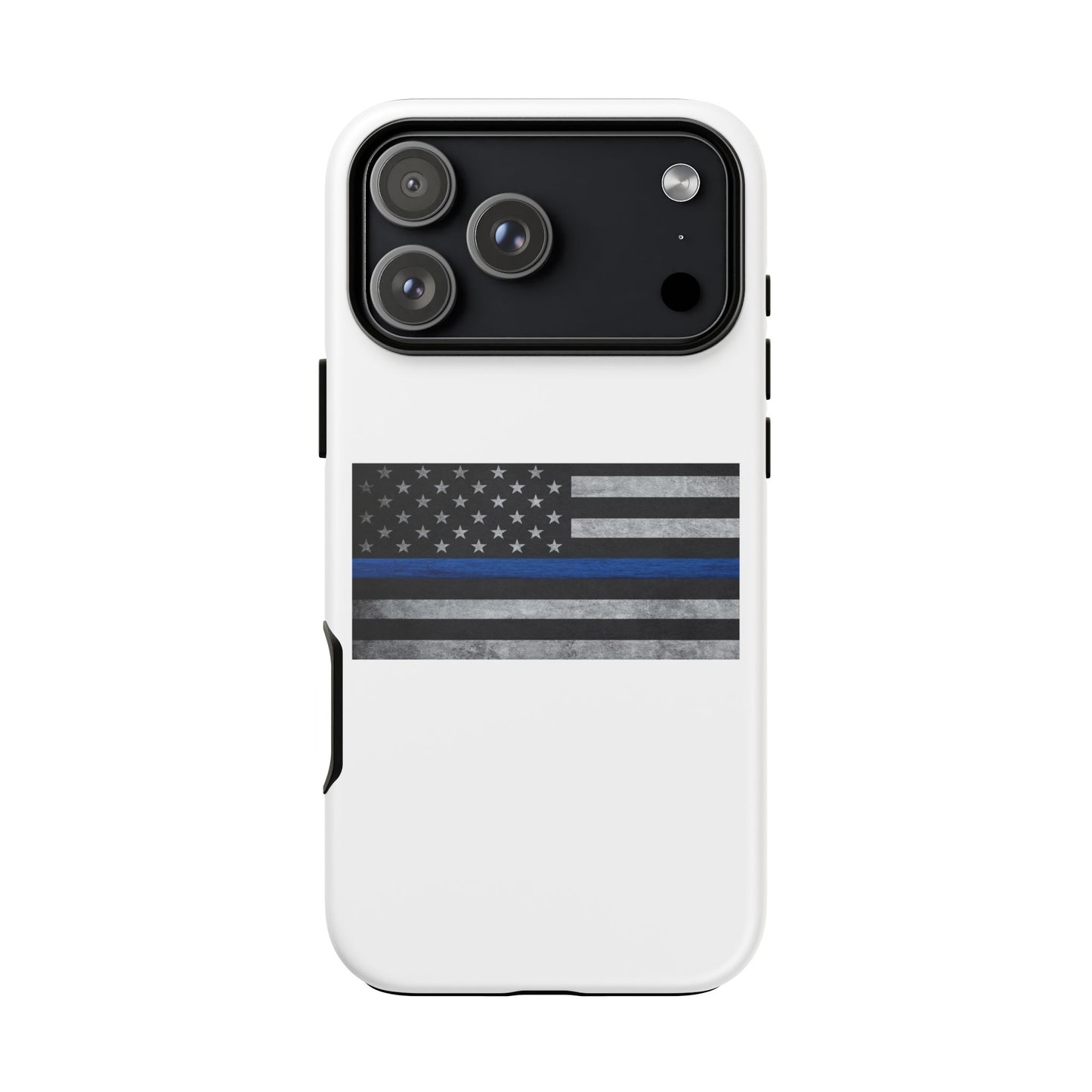 Phone Case - Support Police Flag Tough Case for Patriotic Americans