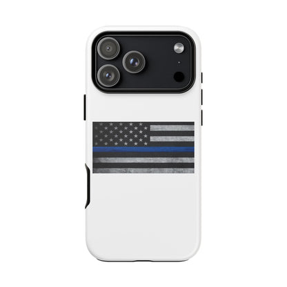 Phone Case - Support Police Flag Tough Case for Patriotic Americans