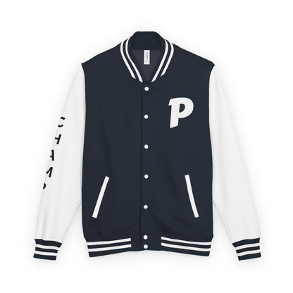 Unisex Heavyweight Letterman Jacket - Stylish Varsity Jacket, Casual Wear, Gifts for Students, Athletes, Team Spirit Apparel