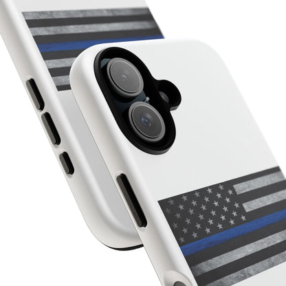 Phone Case - Support Police Flag Tough Case for Patriotic Americans