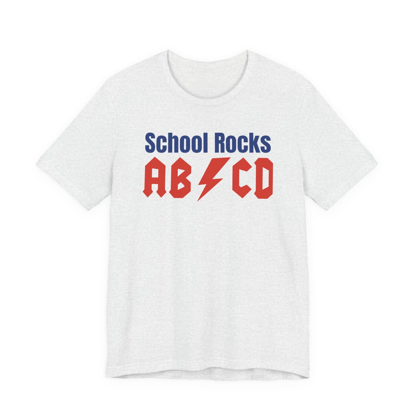 School Rocks Unisex Tee - Fun Graphic Shirt for Students, Back to School, Teacher Gift, Casual Wear, Youth Fashion