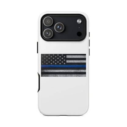 Phone Case - Support Police Flag Tough Case for Patriotic Americans