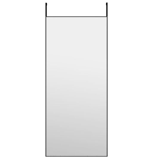 vidaXL Door Mirror Wall Mounted Mirror for Living Room Glass and Aluminum