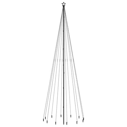 vidaXL Christmas Tree Decoration Holiday Xmas Tree Lights with Spikes LEDs