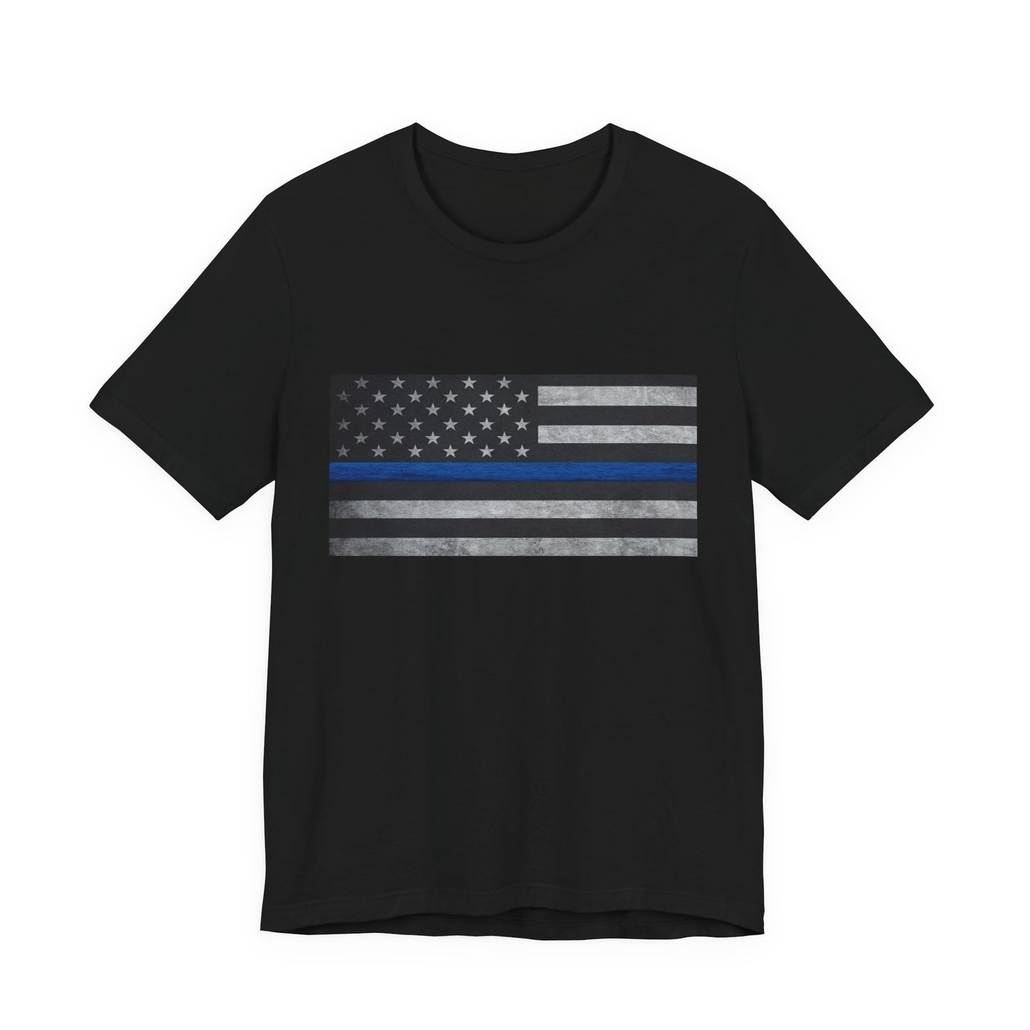 Blue Flag Protect Police T-Shirt, Thin Blue Line Shirt, Law Enforcement Gift, Police Support Tee, Back the Blue Shirt