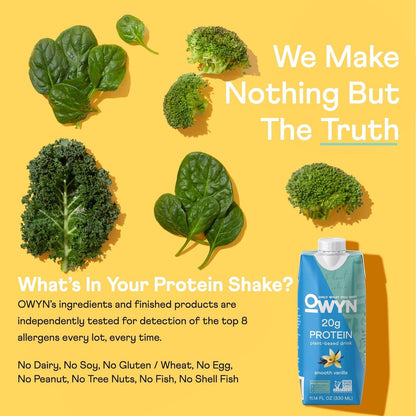 OWYN PRTN DRINK SMTH VAN ( 3 X 4 PACK )