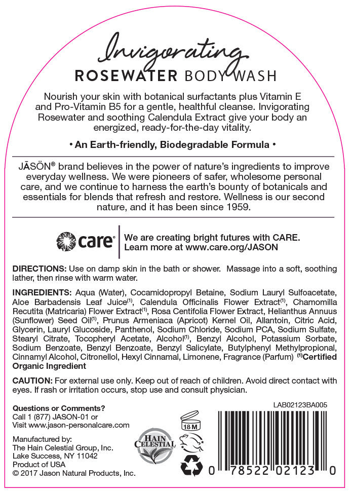 Jason's Rosewater Satin Body Wash (1x30 Oz)